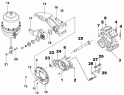 Тормоз задний левый/Rear Left Brake Subassembly 3502A-T2204