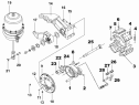 Тормоз задний правый/Rear Right Brake Subassembly 3502B-T2204