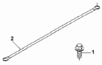 Массовый провод/Earth Wire Subassembly EA9089