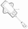 Лампа проводная/Maintenance / Working Lamp Subassembly 3714B-C0100