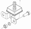 Реле стартера/Starter Relay Subassembly 3735B-ZB7C0