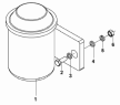 Сигнал предупреждающий/Back-up Buzzer Subassembly 3819B1-ZB3