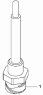 Датчик уровня воды/Water Level Warning Sensor Subassembly 3839A-T0500