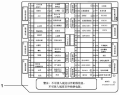 Коробка предохранителей/Fuse Box Subassembly 3722A-C0100