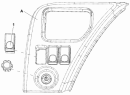 Выключатель передних противотуманных фар/Front Fog Lamp Switch Subassembly 3750T-C0100