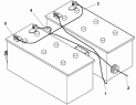 Провод АКБ/Power Cord Subassembly 3724B-T0400