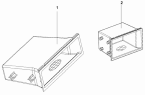 Коробка для вещей на панели приборов/Instrument Board Glove Box Subassembly 5303A-C0100
