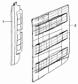 Внутренняя отделка левой боковины/Left Side Wall Window Subassembly 5403A-C0100
