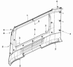 Внутренняя отделка задней стенки/Rear Wall Interior Decoration Subassembly 5602A-C0100
