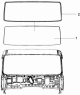 Ветровое стекло и уплотнители/Front Windscreen & Sealing Strip Subassembly 5206A-C0101