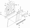 Передний правый брызговик/Front Right Fender Subassembly 8403D-C0101