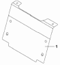Правая звукоизоляционная панель/Right Acoustic Board Subassembly - Complete Vehicle 8403M-C0100