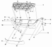 Правая подножка кабины/Right Footrest Subassembly - Cab 8405B-C0102