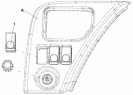 Выключатель передних противотуманных фар 3750T-C0100