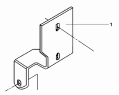 Кронштейн реле/Relay Installation Bracket Subassembly AB90020