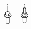 Установка подъемного кронштейна двигателя/Engine Lifting Lug Installation Subassembly LA9128