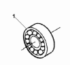 Передний подшипник/Transmission First Front Bearing CL9079