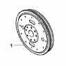 Установка маховика/Flywheel Subassembly FW9782