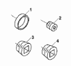 Шкив приводного приспособления/Accessory Driving Pulley Subassembly PA9001