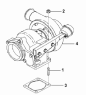 Установка трубопроводов форсунок/Fuel Injector Pipeline Subassembly PP98698