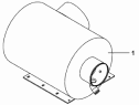 Крепление воздухоочистителя/Air Filter Bracket Subassembly 1109B1-ZD10