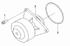 Натяжной ролик ремня/Belt Tensioner Subassembly WP9916
