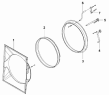 Щиток вентилятора/Fan Windshield Subassembly 1309B-T0500