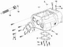 Вторичный вал и промежуточный вал/Second Shaft Assembly, Counter Shaft Assembly 1700010-T0509-03