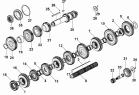 Верхняя крышка, механизм переключения передач/Upper Cover Assembly, Control Assembly 1700010-T0509-04