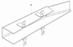 Поперечина передняя/Cross Beam Subassembly ­ Front 2801I-T0700