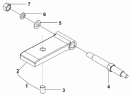 Соединительная серьга амортизатора/Vibration Damper Lifting Lug Connecting Rod 2901J1-02