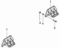 Установка балансирной подвески/Equilibrium Suspension Installation Subassembly 2904F-T0800