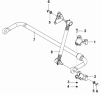 Передняя рессора/Front Leaf Spring Subassembly 2912A3-ZB6
