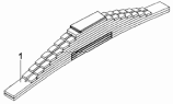 Реактивные тяги/Rear Thrust Rod Subassembly 2931B-ZB700