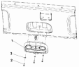 Фонарь поворота/Turn & Ground Lamp Subassembly 3726D-C0100