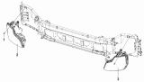 Звуковой сигнал/Electric Horn Subassembly 3721A6-ZD2A
