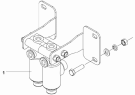 Датчик спидометра/Speed & Mileage Sensor 3824A6-03
