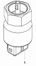 Датчик засоренности воздушного фильтра/Air Filter Clog Sensor Subassembly 3833A-ZB7C0