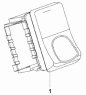 Переключатель освещения/Rear Headlamp Switch Subassembly 3750U-C0100