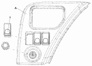Заглушка/Switch Blanking Cover Subassembly – Electric Rearview Mirror Switch 3751X-C0100