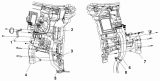 Крепление кабины/Cab Weld Assembly Connection Subassembly 5000K-C0300