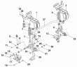 Цилиндр подъема кабины/Tilt Cylinder Subassembly 5003A-C0302