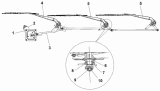 Внешнее правое боковое зеркало заднего вида/Passenger Side Exterior Rearview Mirror Subassembly 8201B-C0104