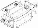 Звукоизоляция крыши/Top Cover Acoustic Insulation Subassembly 5710B-C0300