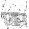 Сиденье пассажира/Passenger Seat Subassembly 6900A-C0100