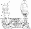 Спальное место верхнее/Upper Berth Subassembly 7600B-C0301