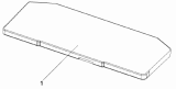 Внутреннее зеркало заднего вида/Interior Rearview Mirror Subassembly 8201E-C0100