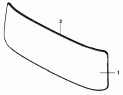 Люк крыши/Skylight Subassembly 5703A-C0100