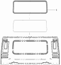 Дверь левая/Left Door Attachment Assembly 6100R-C0107