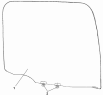 Правый стеклоподъемник в сборе/Right Glass Lifter Subassembly 6104B-C0101